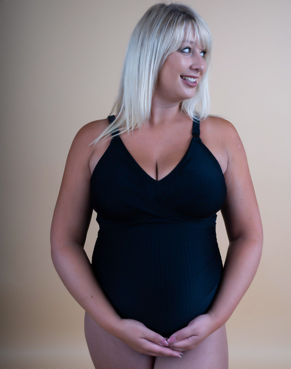 Plus size black hot sale one piece