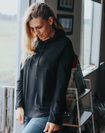 Breastfeeding Hoodie - Everyday Hoodie Black
