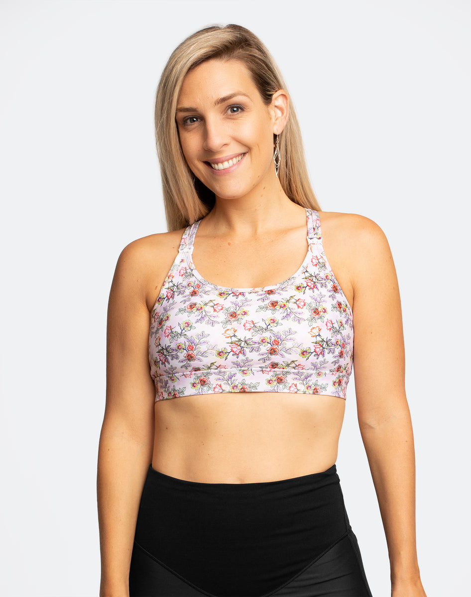 Crossover Nursing Sports Bra - Evolve Bra Charm