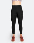 best high waisted tights in black