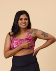 Crossover Nursing Sports Bra - Evolve Bra