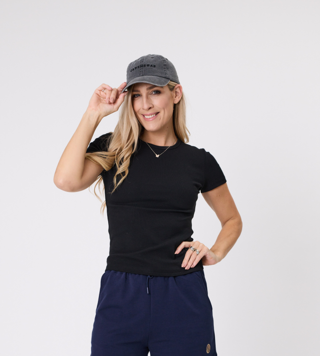 Ribbed Tee - Maisey Short Sleeve Tee Non BF