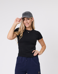 Ribbed Tee - Maisey Short Sleeve Tee Non BF