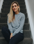 Non BF - Women's Sweatshirt | Jackson Crew Steel Blue