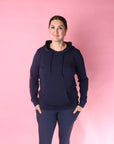 ** CLEARANCE ** Breastfeeding Hoodie - Casual Hoodie Navy