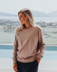 ** CLEARANCE ** Non BF - Women's Sweatshirt | Jackson Crew Camel