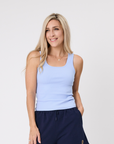 Ribbed Scoop Neck Tank - Maisey Tank