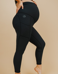 Maternity Leggings - Ryan Ribbed 7/8