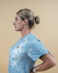 ** CLEARANCE ** Breastfeeding T-Shirt - Charlotte Tee Tie-Dye Ocean