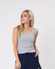 Ribbed Scoop Neck Tank - Maisey Tank