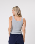 Ribbed Scoop Neck Tank - Maisey Tank