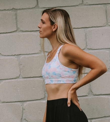 Crossover Nursing Sports Bra - Evolve Bra