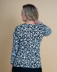 ** CLEARANCE ** Maternity Rash Shirt - Long Sleeve Cove Top Jasmine