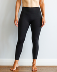 ** CLEARANCE ** Enhance Leggings - High Waisted Tights Black 7/8