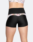 ** CLEARANCE ** Bloom Vibrant 3 inch Booty Shorts Black Blossom