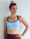 Non BF - High Impact Sports Bra Confetti Black