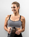 ** CLEARANCE ** Maternity Activewear Bra - Fit2feed Bra Stripe