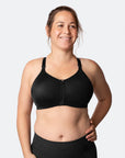 ** CLEARANCE ** Front Closure Nursing Bra - Radiance Bra (E-G Cup) Black